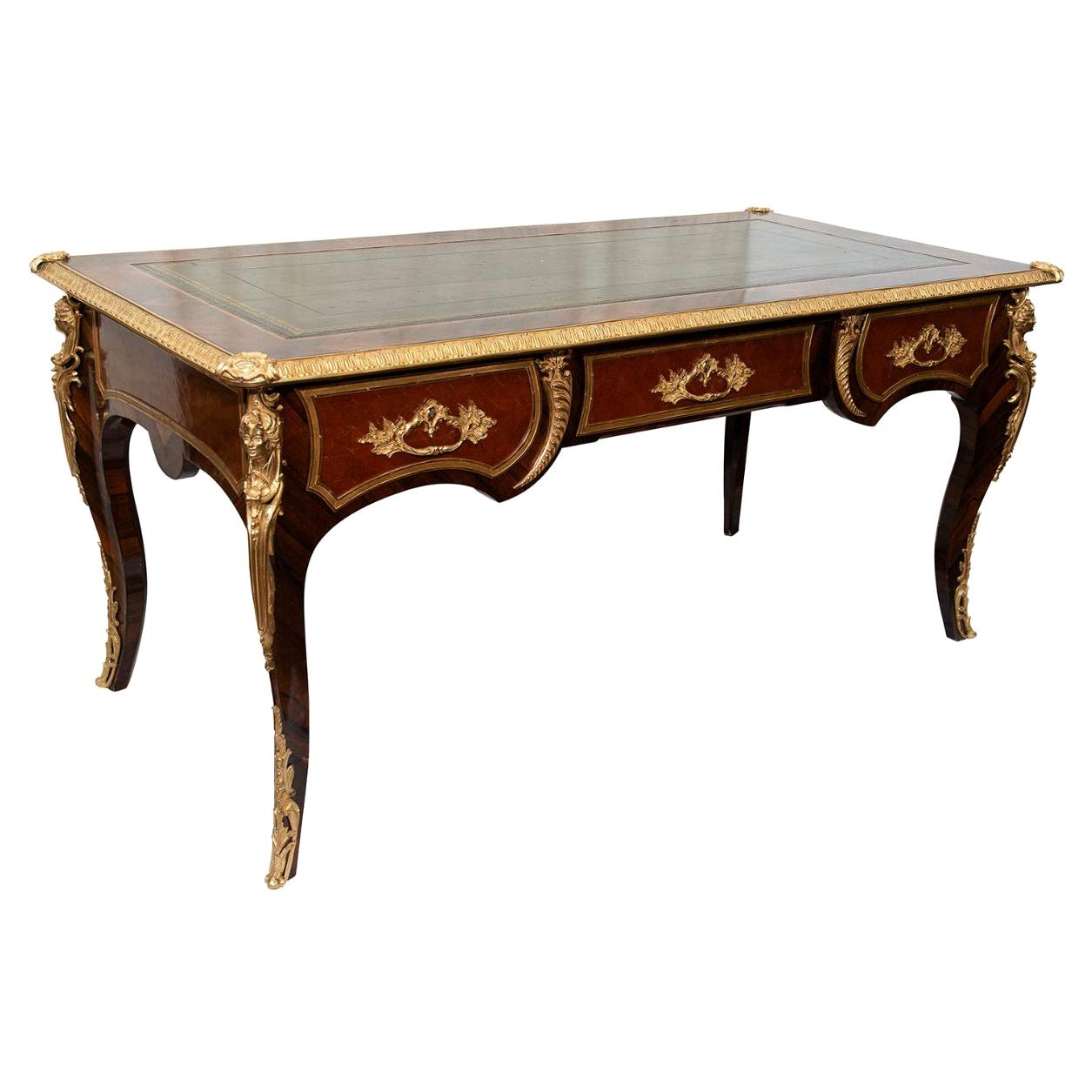 Table à écrire française du 19ème siècle de style Louis XVI