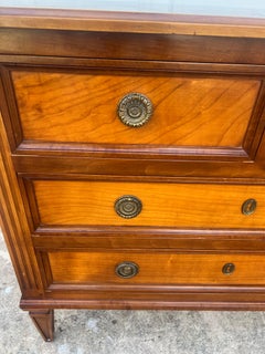 French 19th Century Louis XVI Walnut Chest of Drawers / Commode