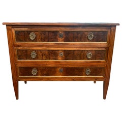 French 19th Century Louis XVI Walnut Chest of Drawers