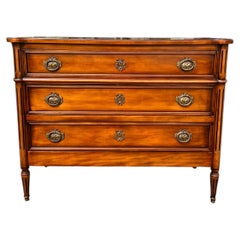 French 19th Century Louis XVI Walnut Chest of Drawers