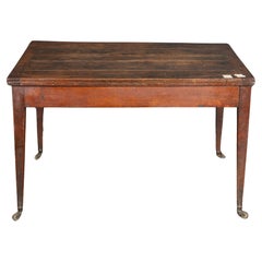 French 19th Century Louis XVI Walnut Hinged Flip-Top Table
