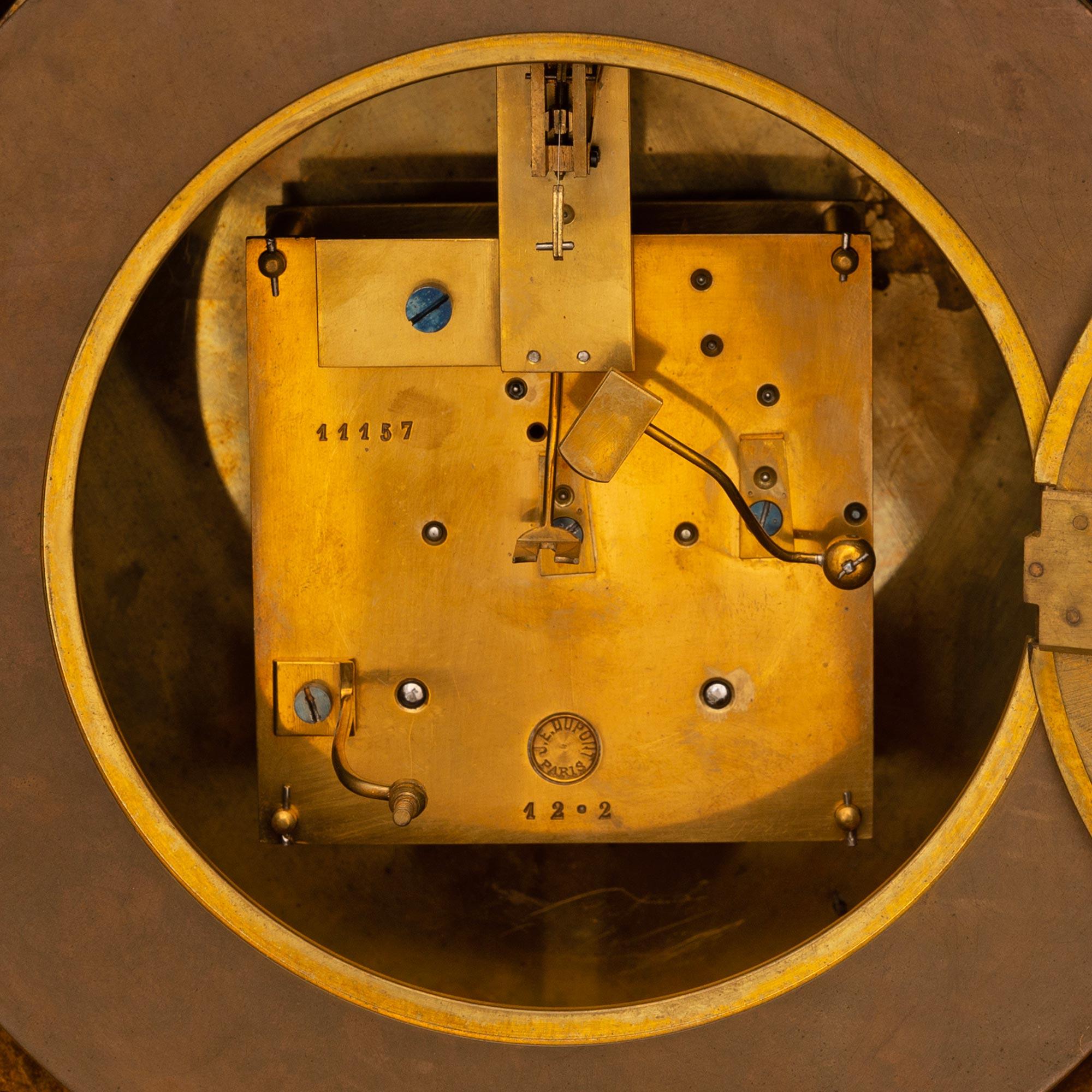 Orologio a cartello francese del XIX secolo Luigi XVI/XV secolo in ormolu in vendita 6
