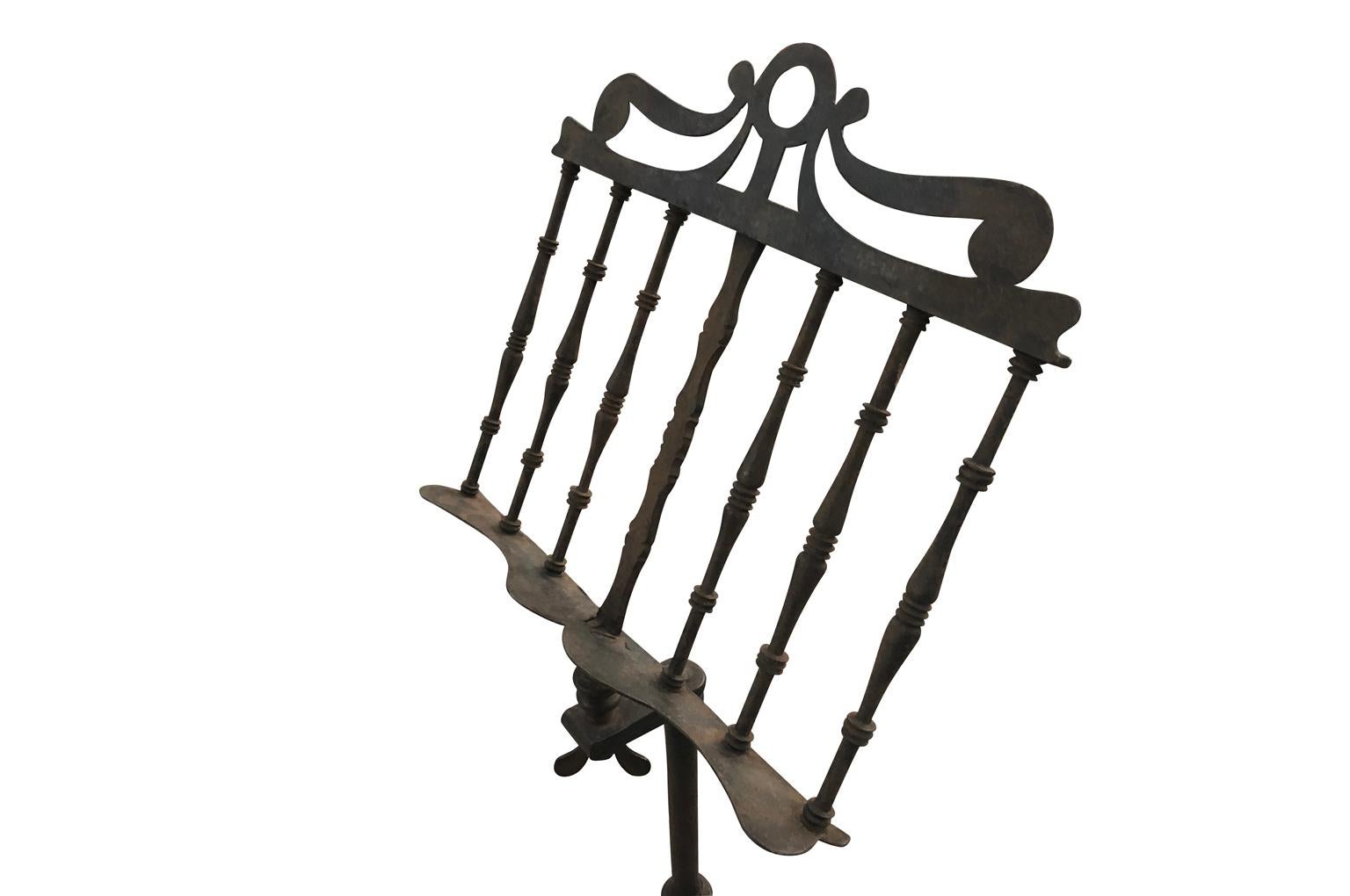 Iron French 19th Century Lutrin - Book Stand