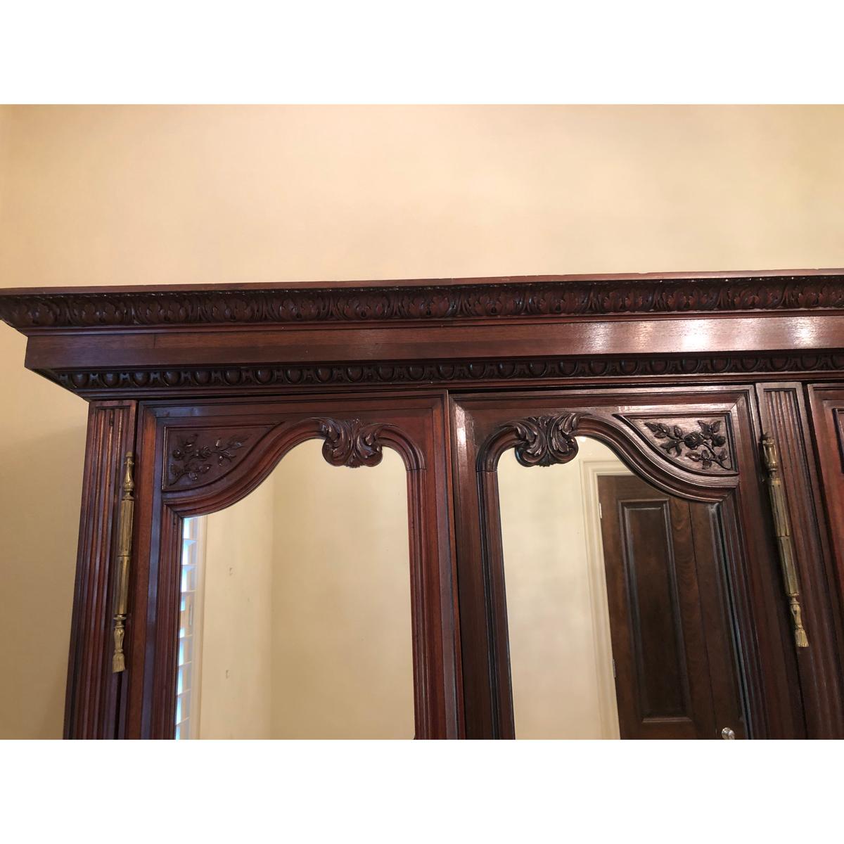 French 19th Century Mahogany Armoire 5