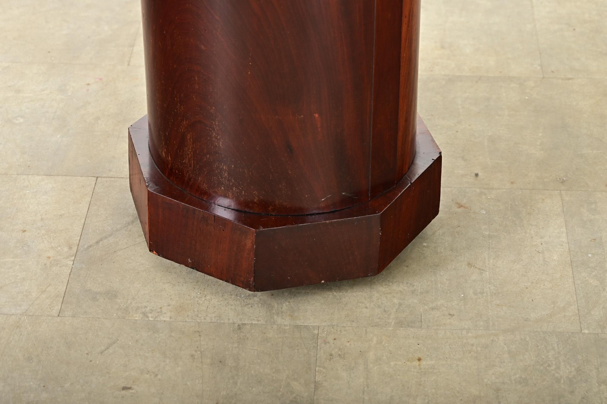French 19th Century Mahogany Bedside Cabinet (Sonstiges) im Angebot