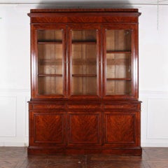French 19th Century Mahogany Bookcase