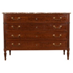 French 19th Century Mahogany Commode