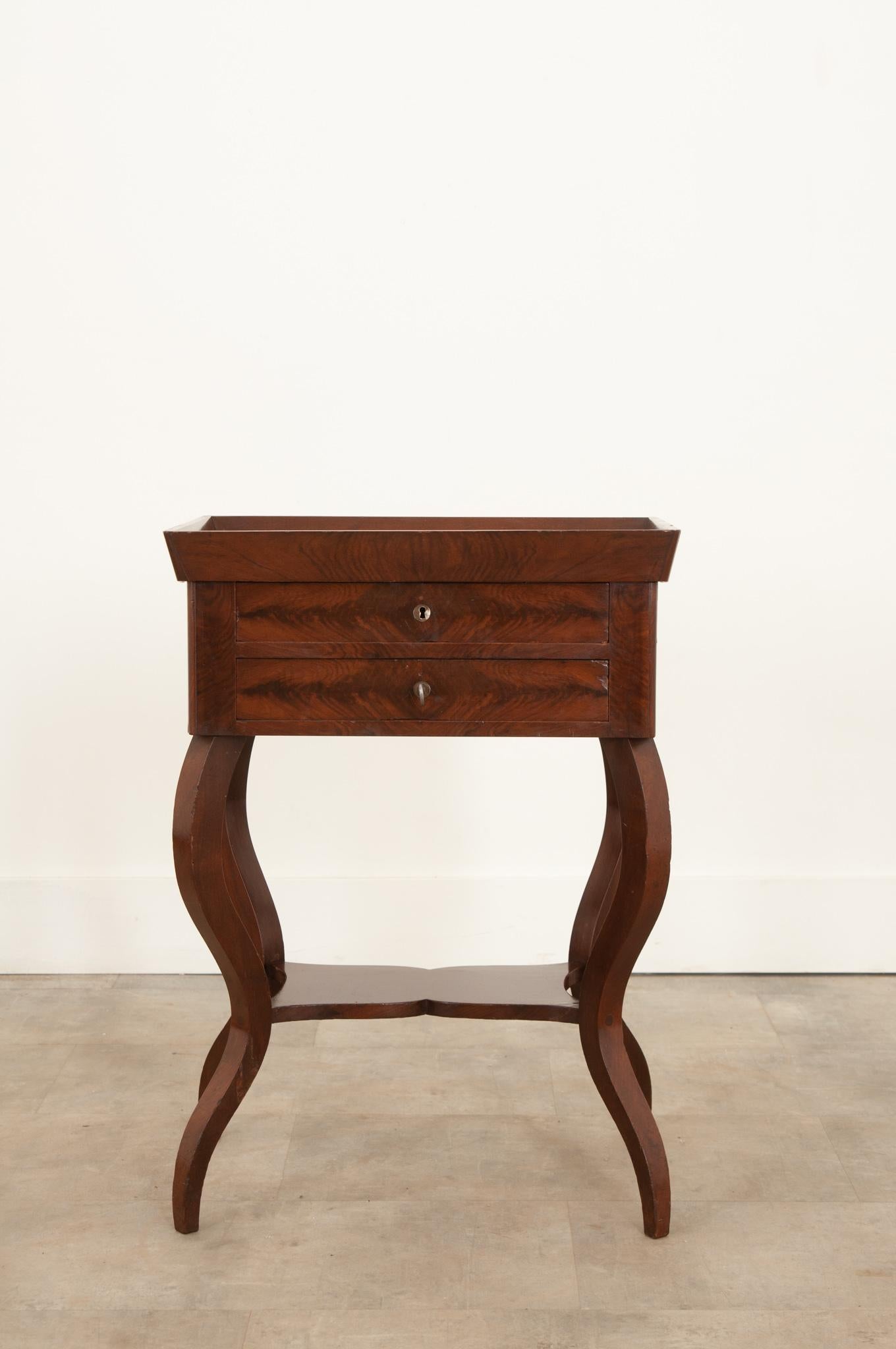 Other French 19th Century Mahogany Commode Table