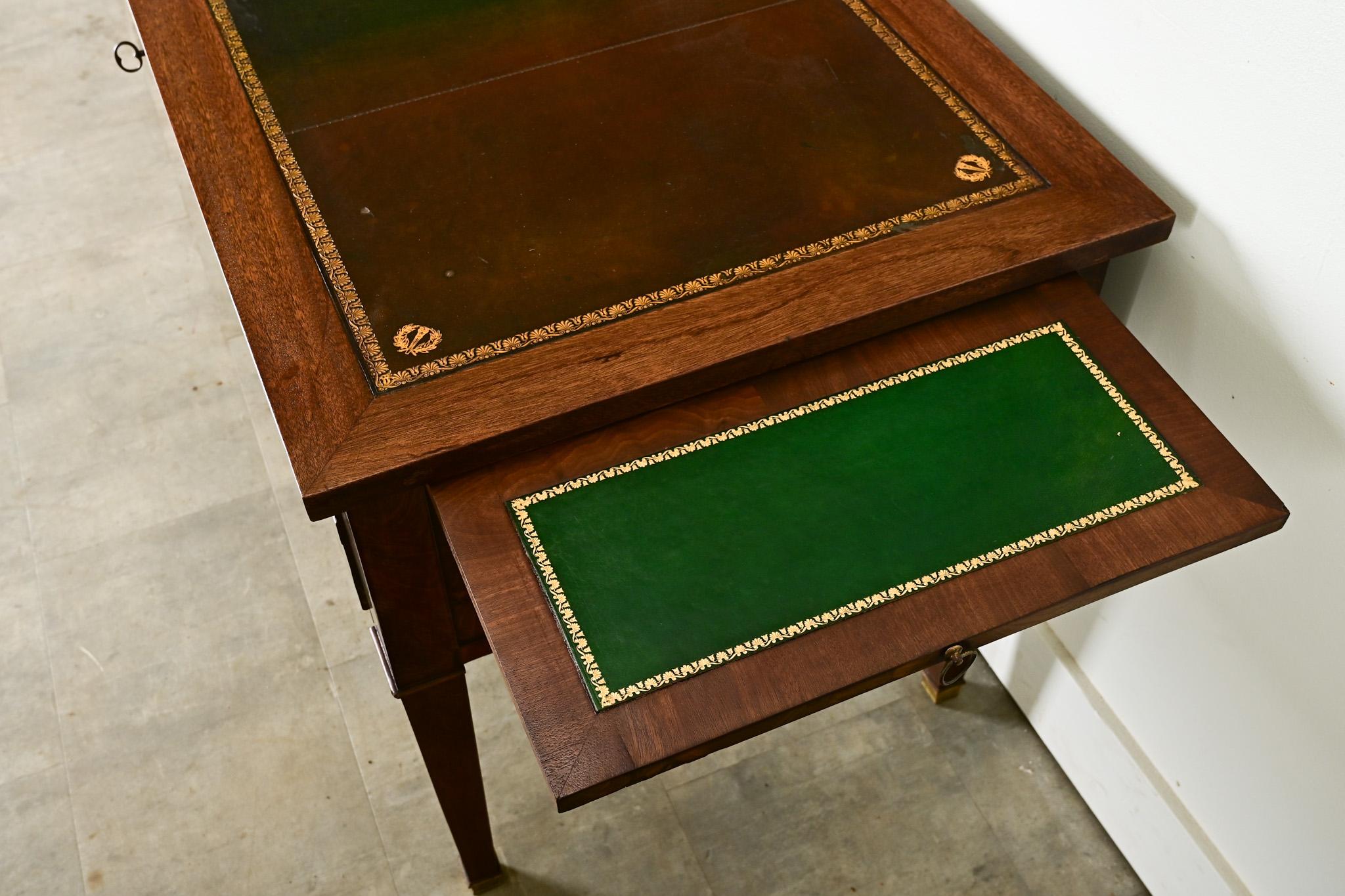 French 19th Century Mahogany Directoire Desk 4