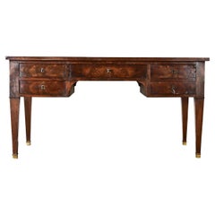 French 19th Century Mahogany Directoire Desk