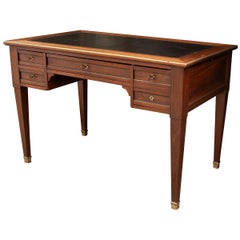 French 19th Century Mahogany Directoire-Style Desk
