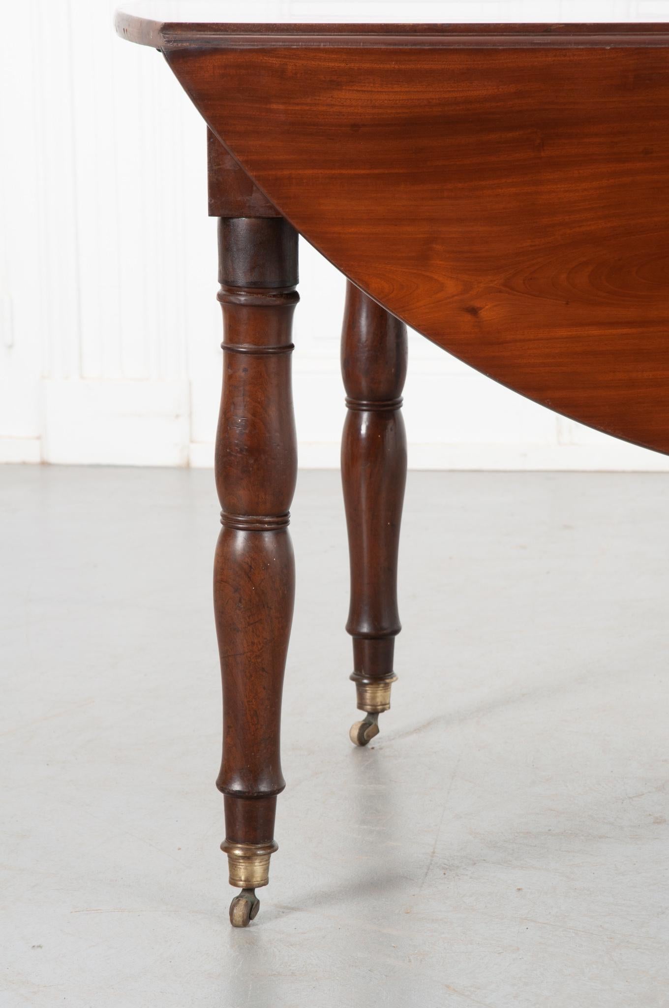 Other French 19th Century Mahogany Drop Leaf Table