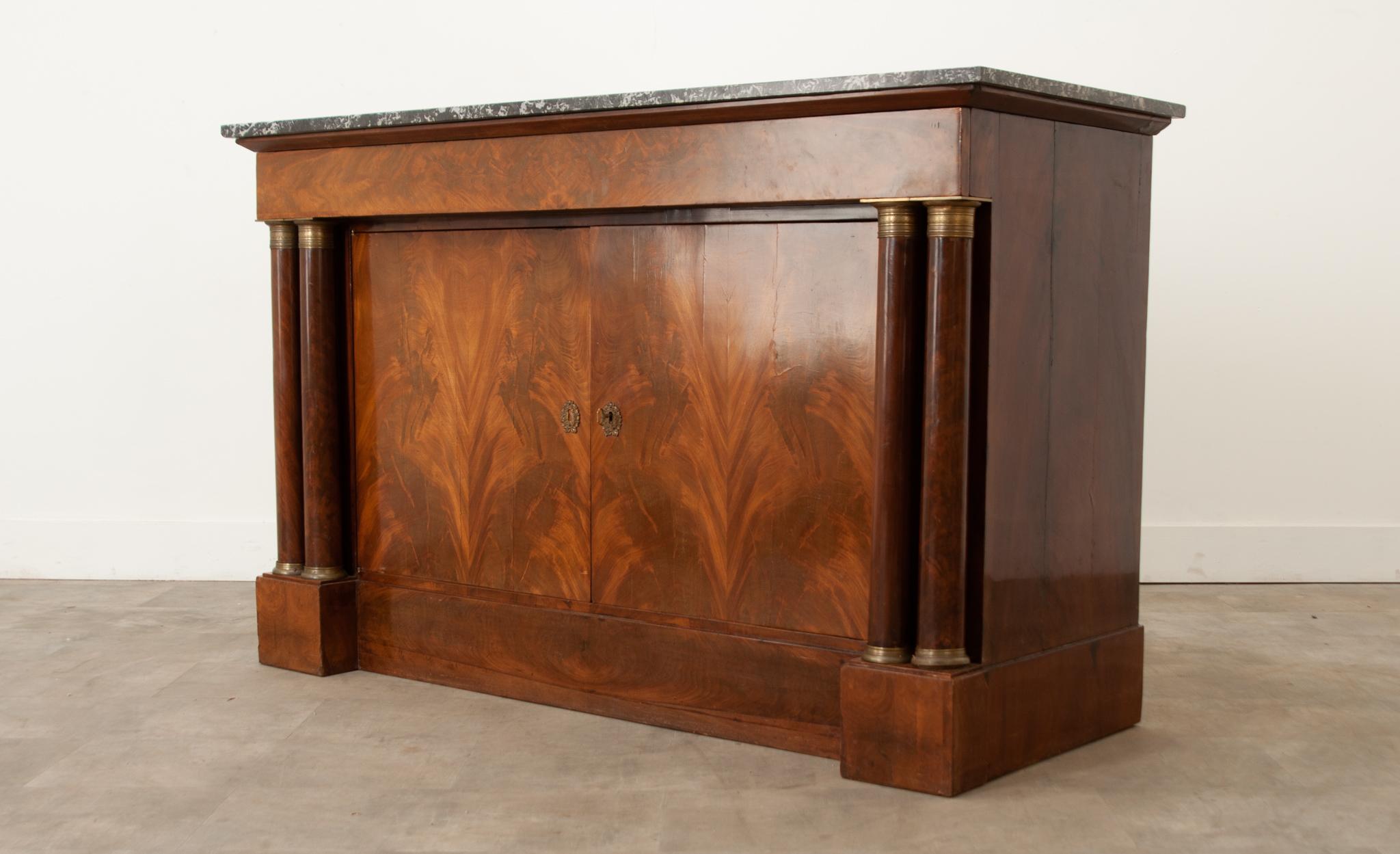 French 19th Century Mahogany Empire Buffet For Sale 3