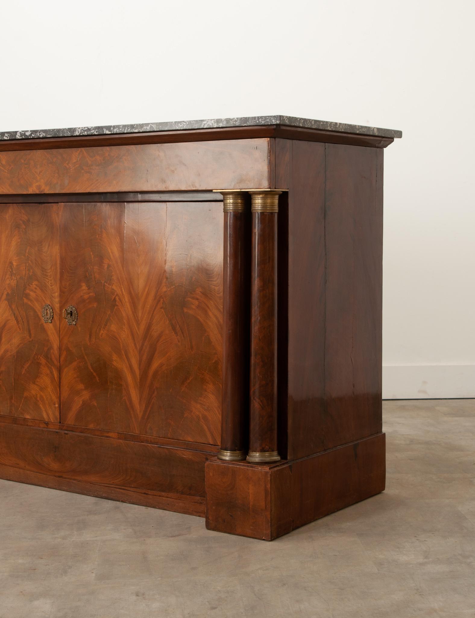 French 19th Century Mahogany Empire Buffet For Sale 4