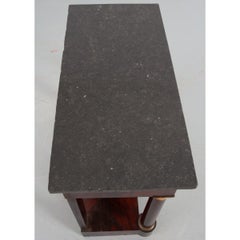French 19th Century Mahogany Empire Console