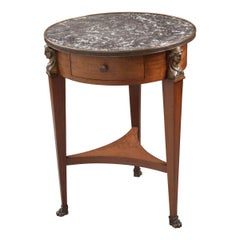 Antique French 19th Century Mahogany Empire Guéridon