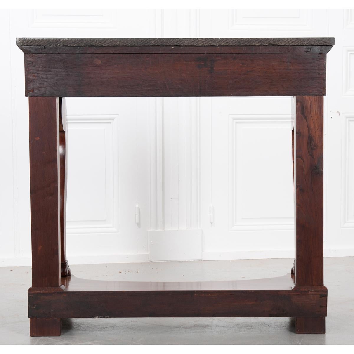 French 19th Century Mahogany Empire-Style Console 10