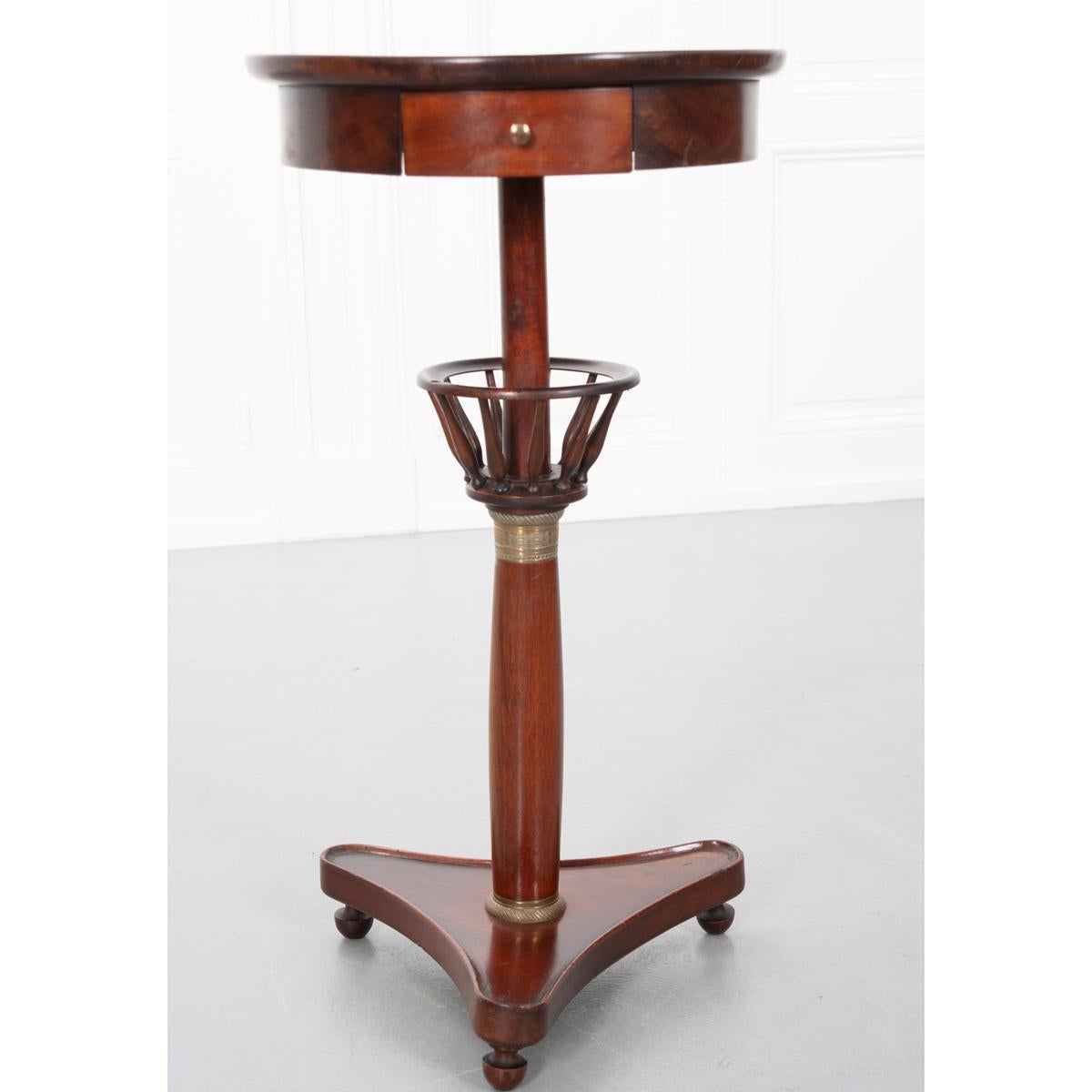 French 19th Century Mahogany Empire-Style Table For Sale 4