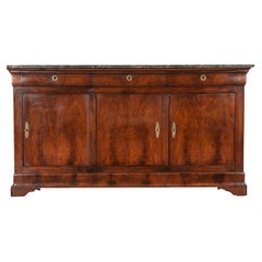 Antique French 19th Century Mahogany Enfilade