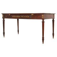 French 19th Century Mahogany Expanding Desk
