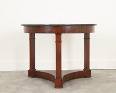 French 19th Century Mahogany Gueridon