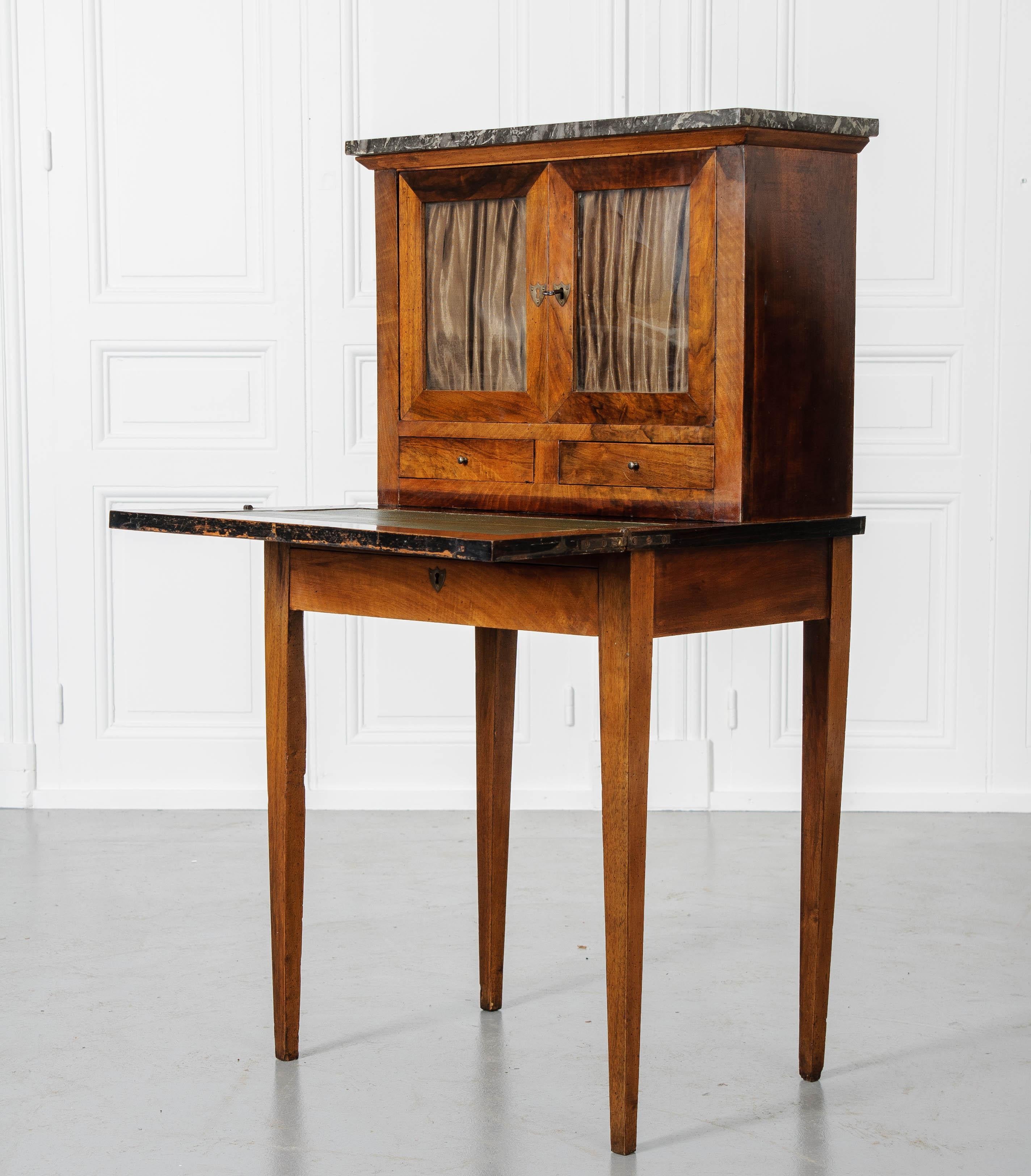 French 19th Century Mahogany Ladies Desk 2