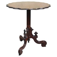 French, 19th Century, Mahogany Lamp Table