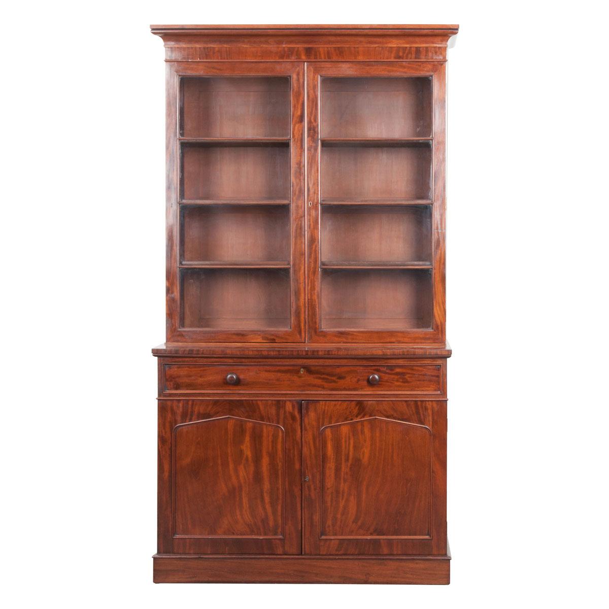 English 19th Century Mahogany Georgian Bookcase