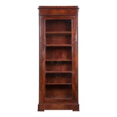 Antique French 19th Century Mahogany Louis Philippe-Style Vaisselier Bookcase