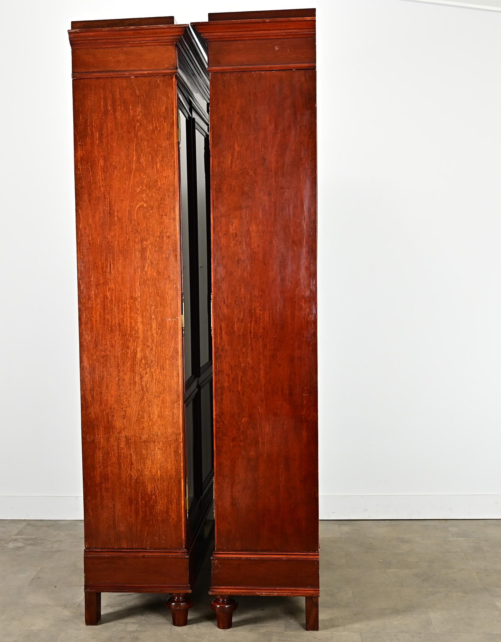 Bibliotheque francese del XIX secolo in mogano in stile Luigi XVI in vendita 4