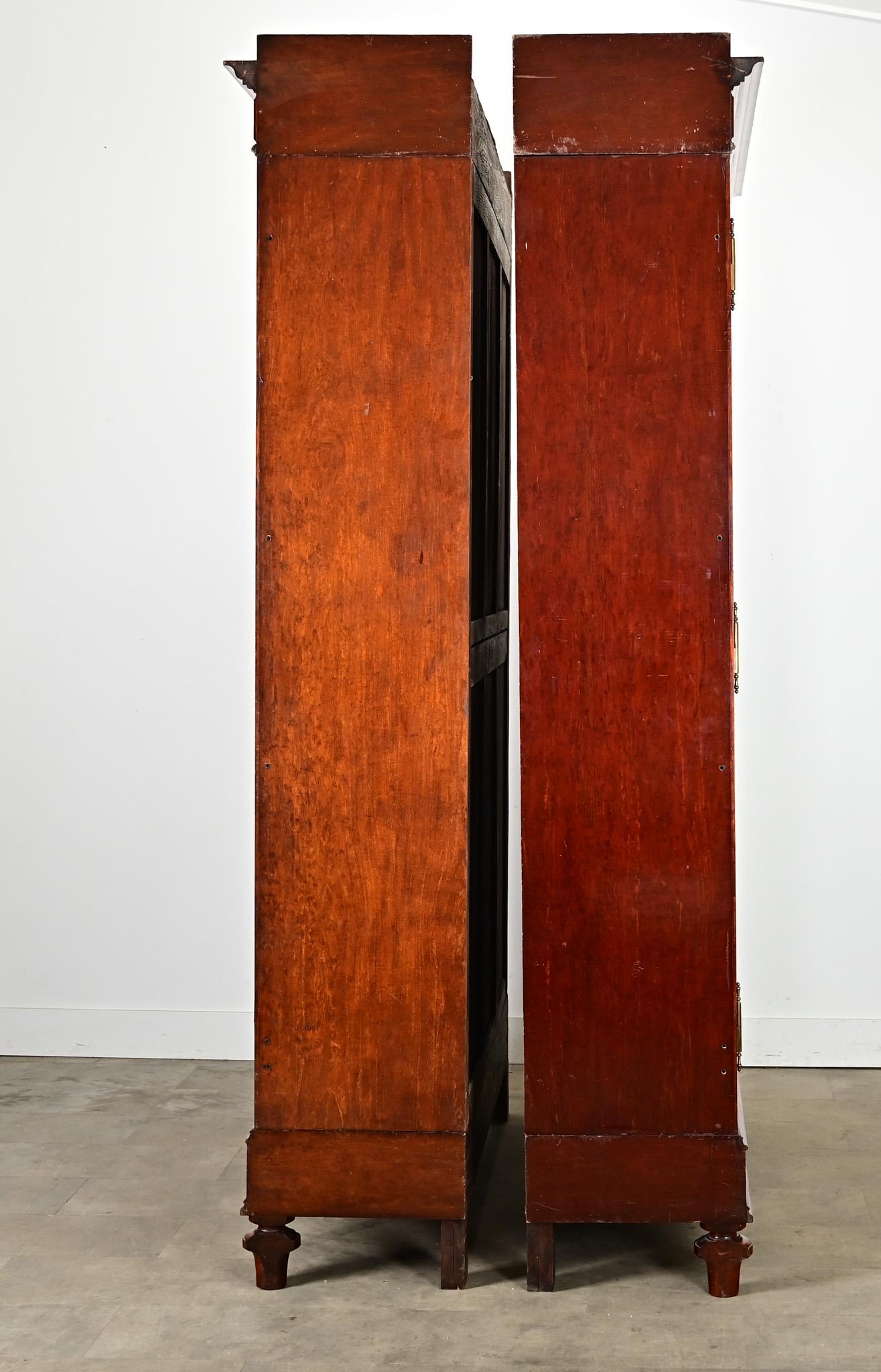 Bibliotheque francese del XIX secolo in mogano in stile Luigi XVI in vendita 8