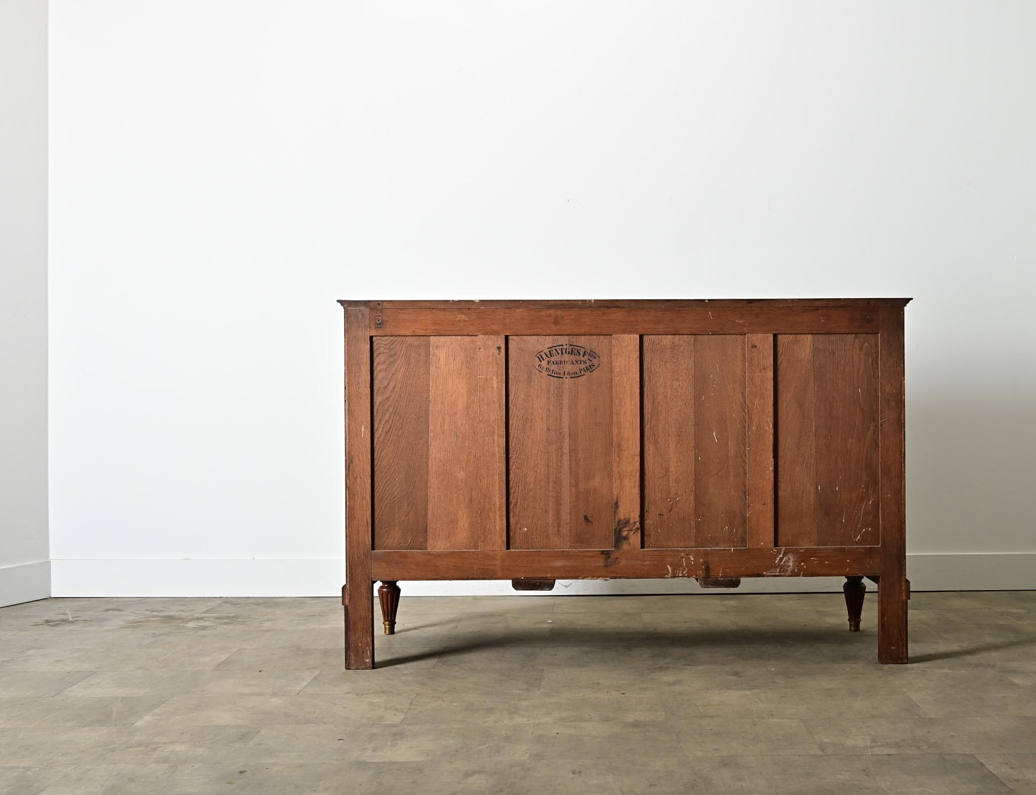 French 19th Century Mahogany Louis XVI Style Enfilade For Sale 5