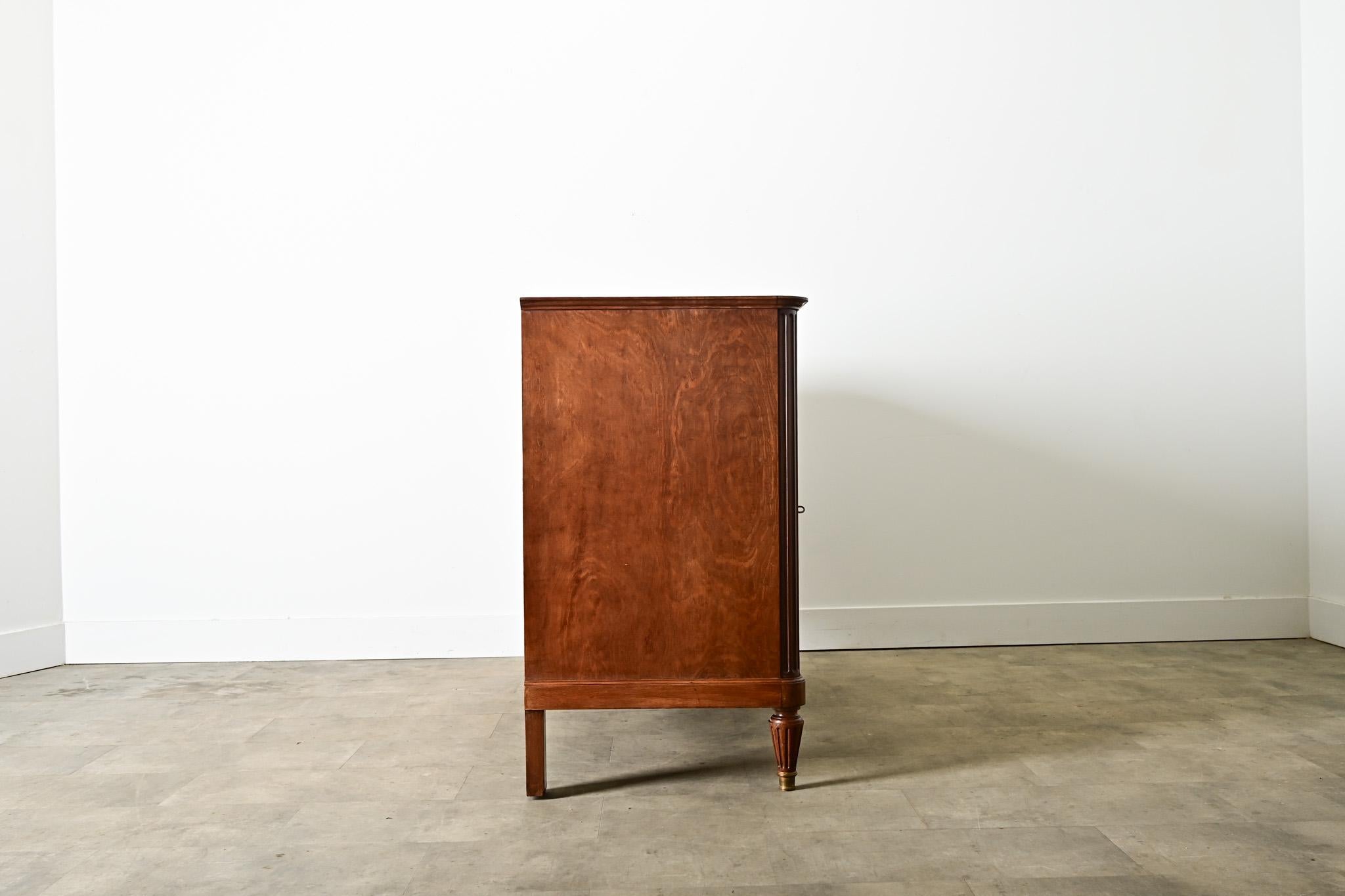 French 19th Century Mahogany Louis XVI Style Enfilade For Sale 6