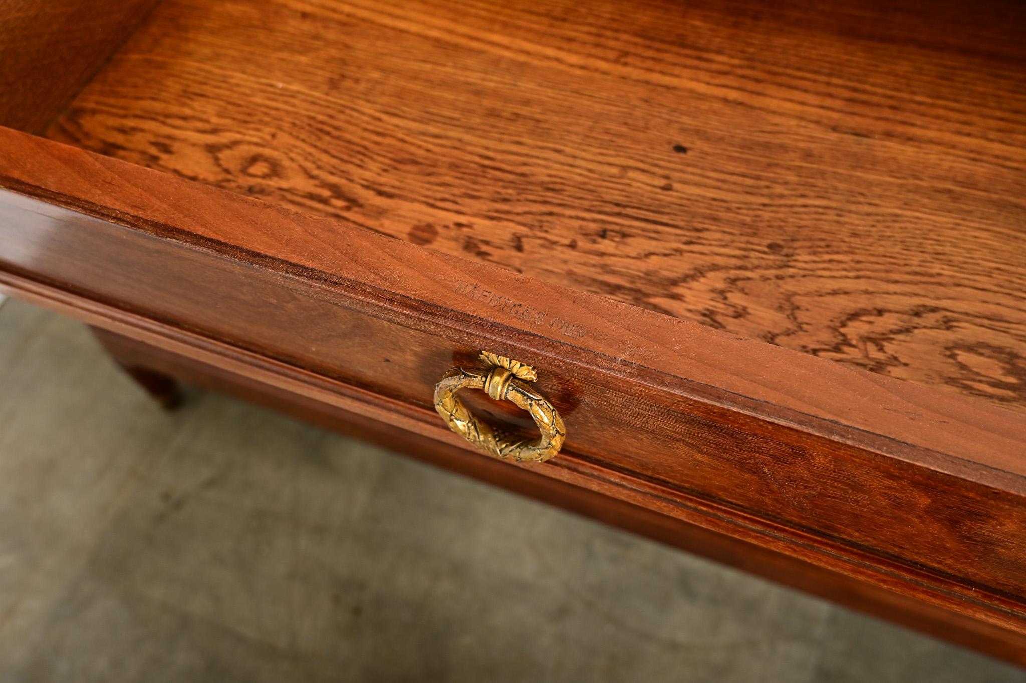 French 19th Century Mahogany Louis XVI Style Enfilade For Sale 9