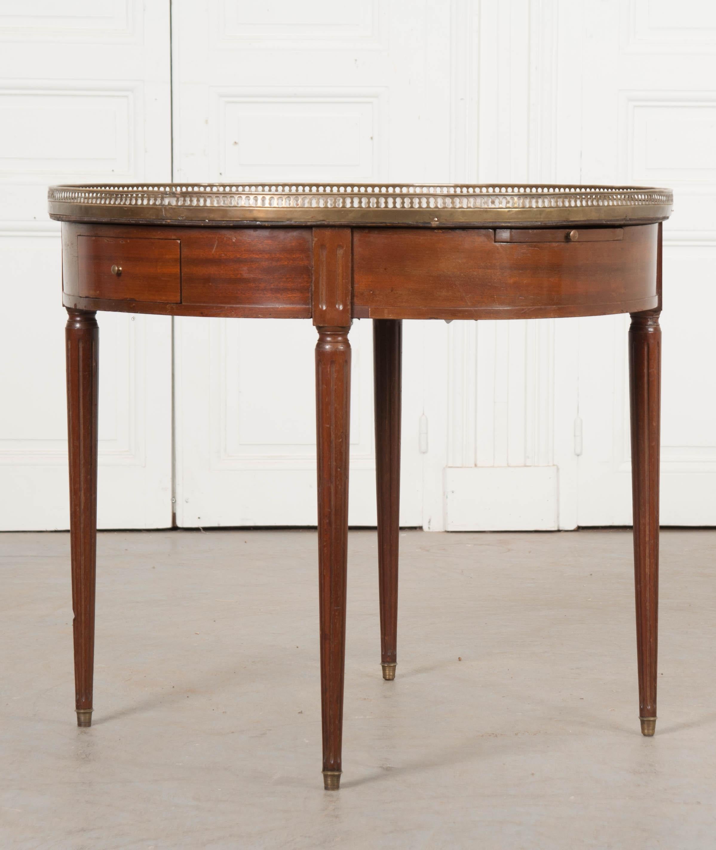 French 19th Century Mahogany Louis XVI Style Gueridon In Good Condition In Baton Rouge, LA