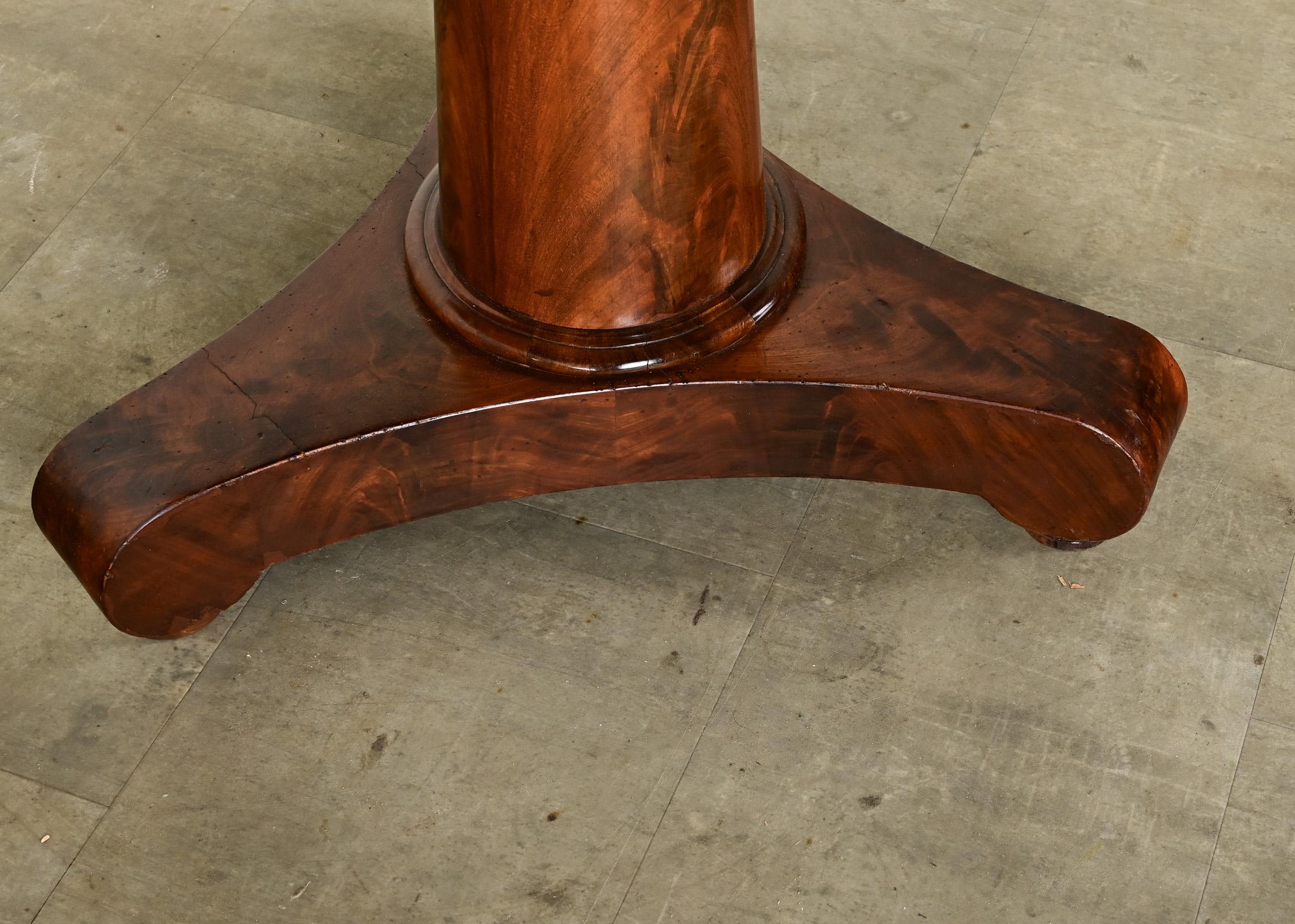 French 19th Century Mahogany & Marble Gueridon 6