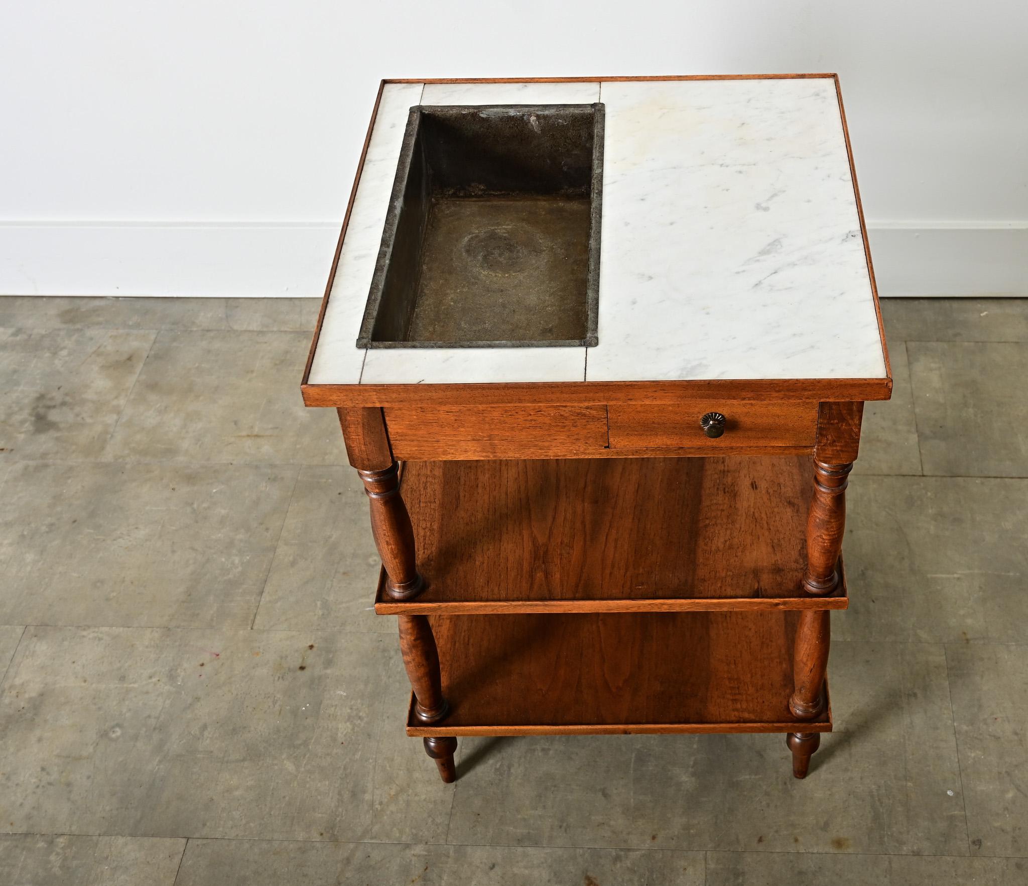 French 19th Century Mahogany Rafraichissoir For Sale 5