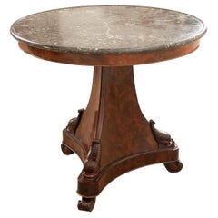 French 19th Century Mahogany Restauration Center Table