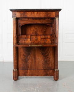 French 19th Century Mahogany Secrétaire à Abattant