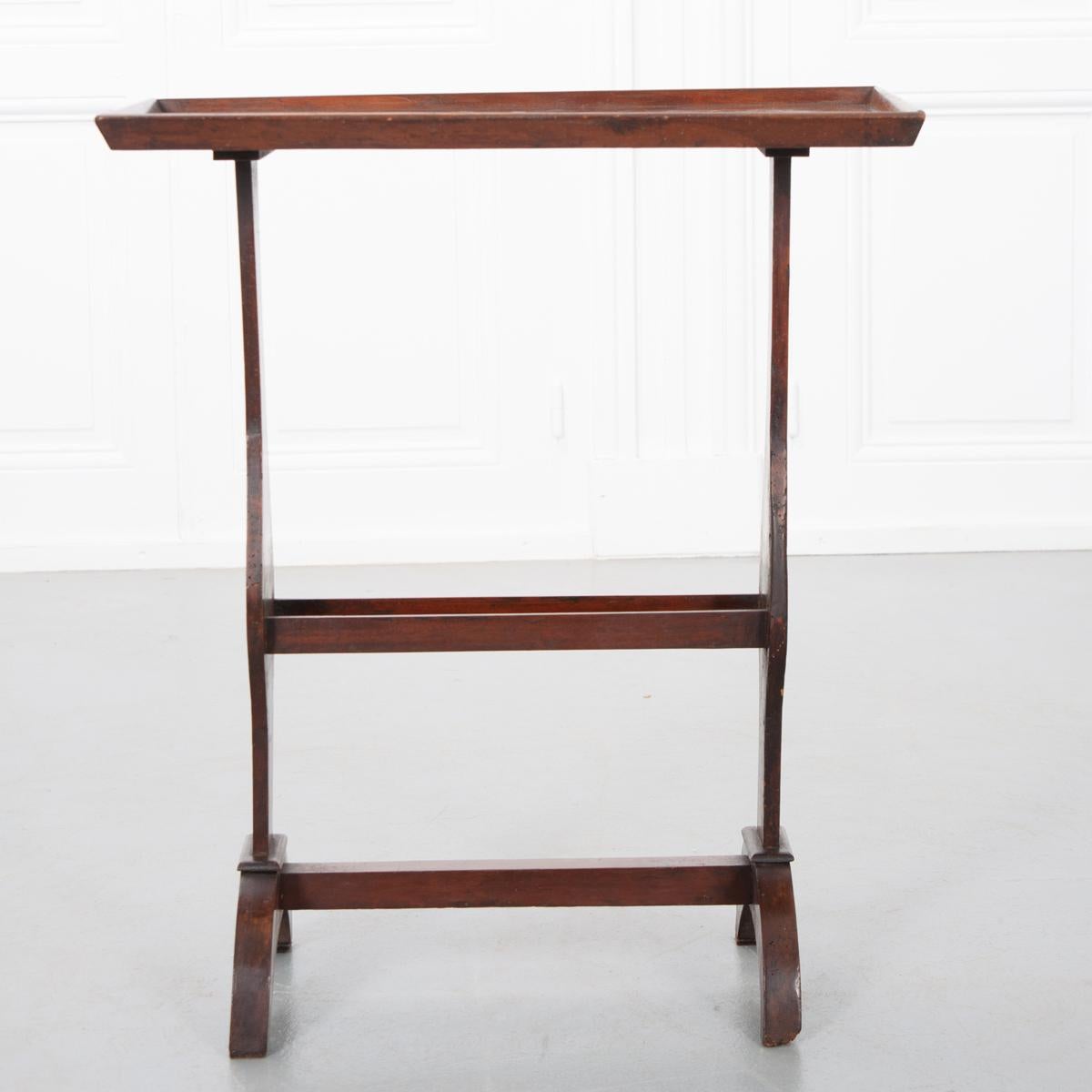 French 19th Century Mahogany Side Table 1