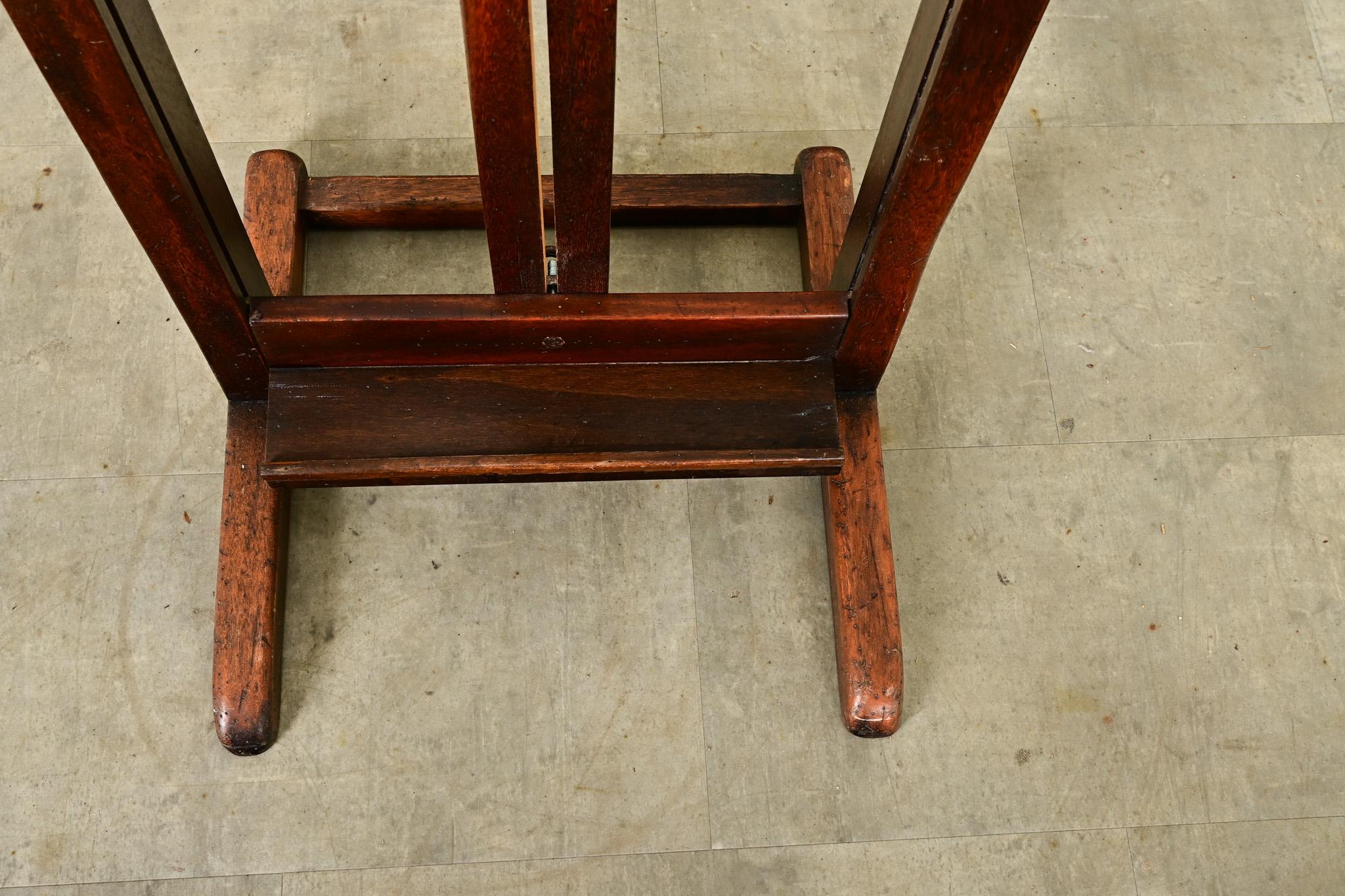 Other French 19th Century Mahogany & Walnut Easel