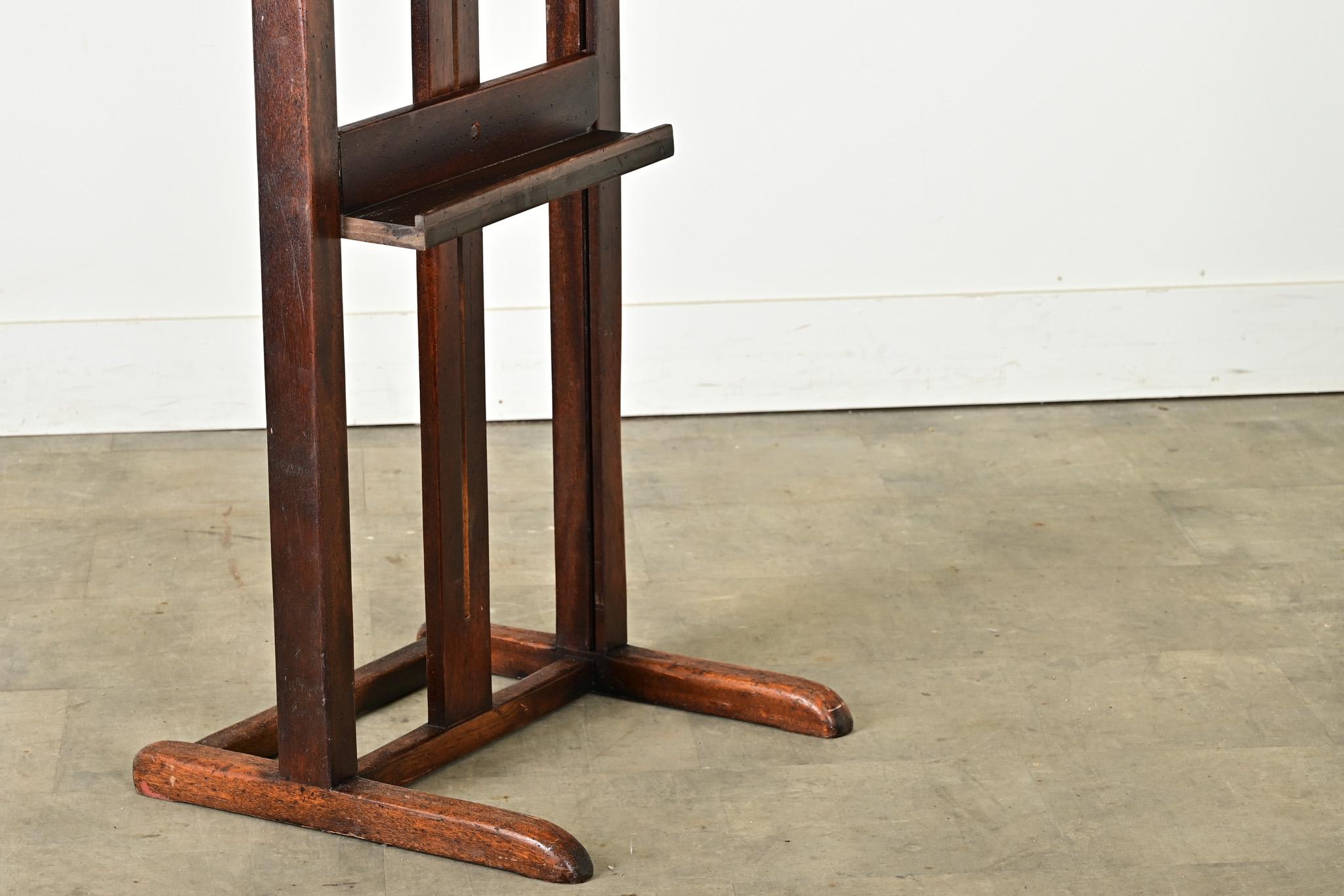 French 19th Century Mahogany & Walnut Easel 2