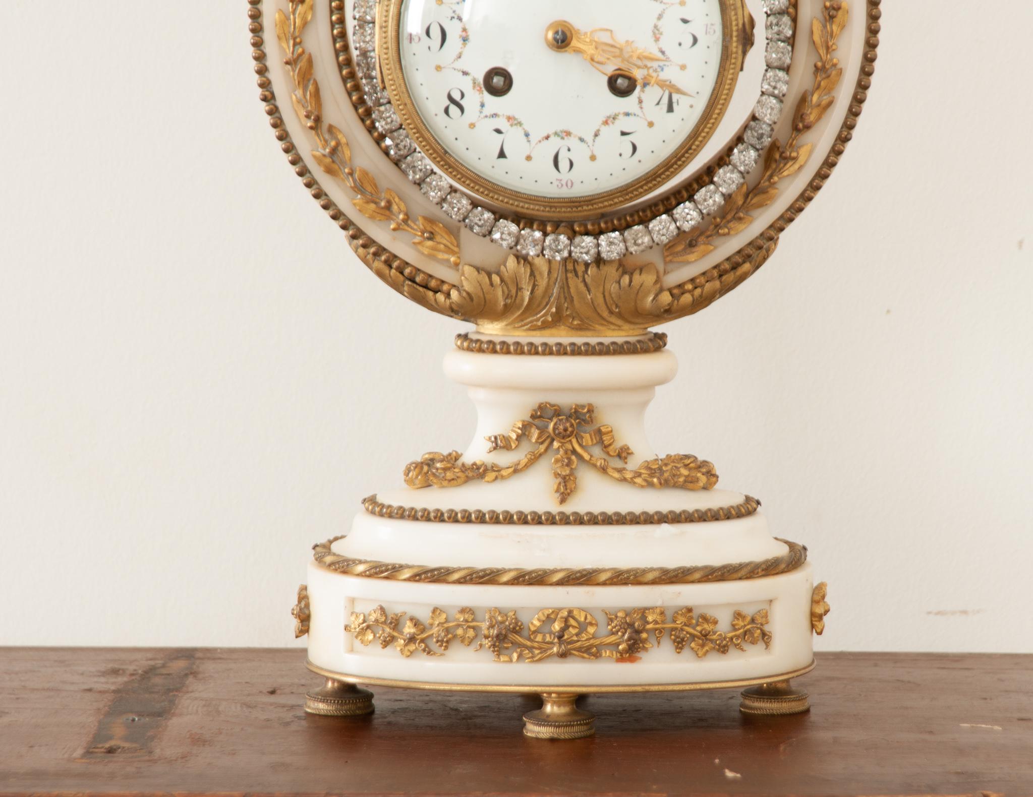 Cast French 19th Century Mantle Clock