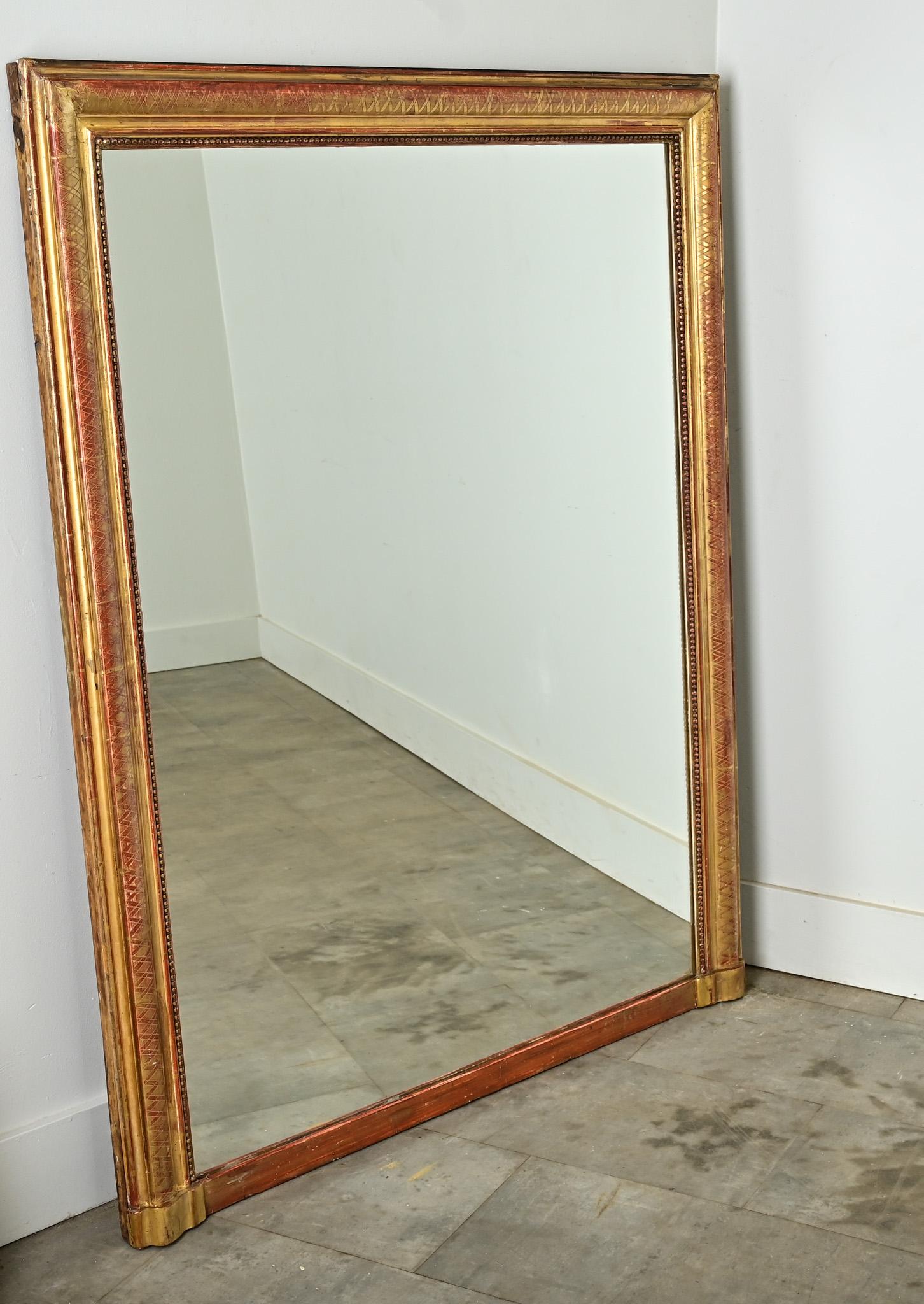 French 19th Century Mantel Mirror 4