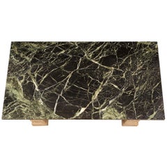 French 19th Century Marble and Limestone Center Table