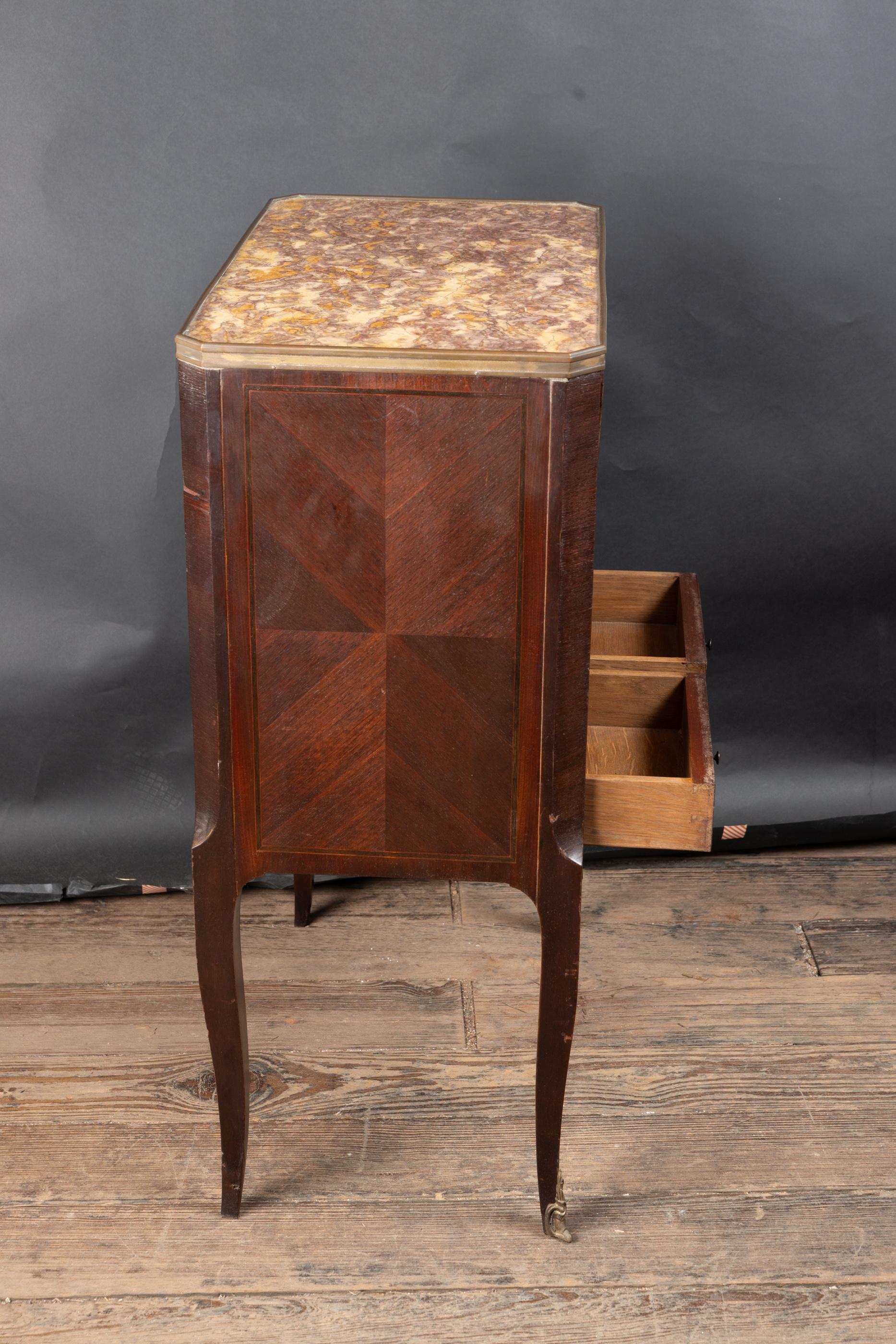 XIXe siècle Secretaire a Abbatant en marbre du 19eme siecle, bureau a chute en vente