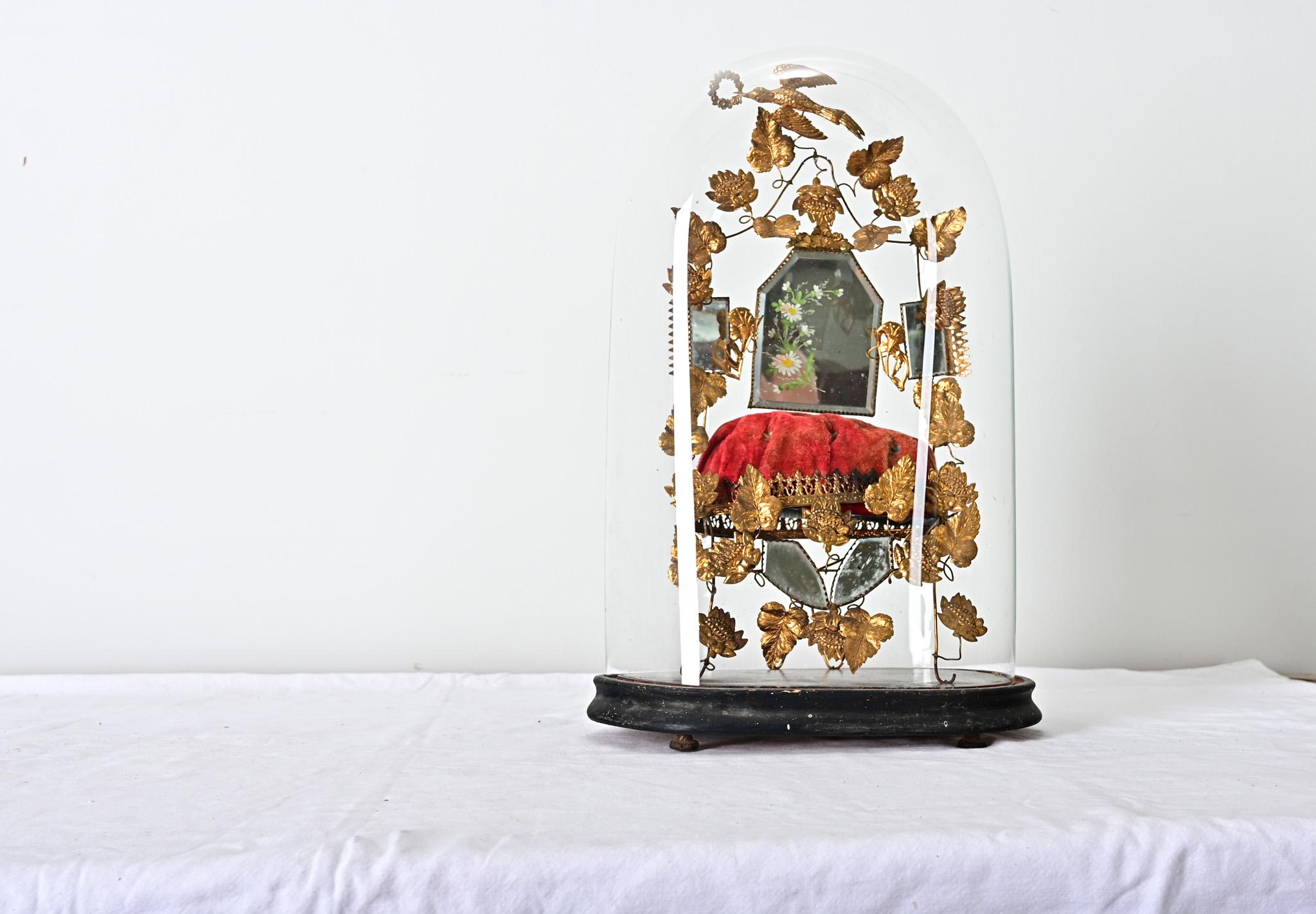 French 19th Century Marriage Dome on Stand For Sale 4