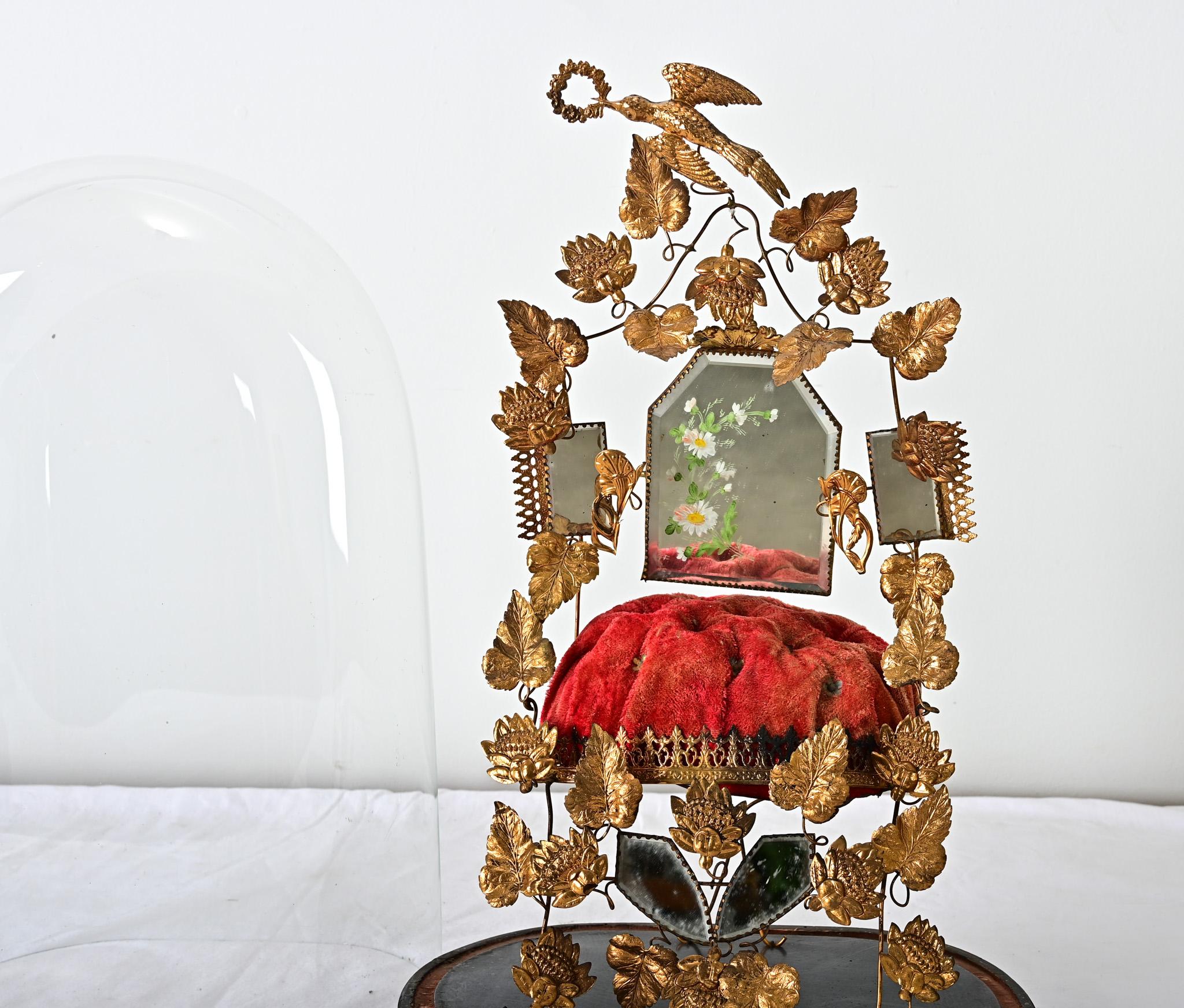 French 19th Century Marriage Dome on Stand For Sale 6