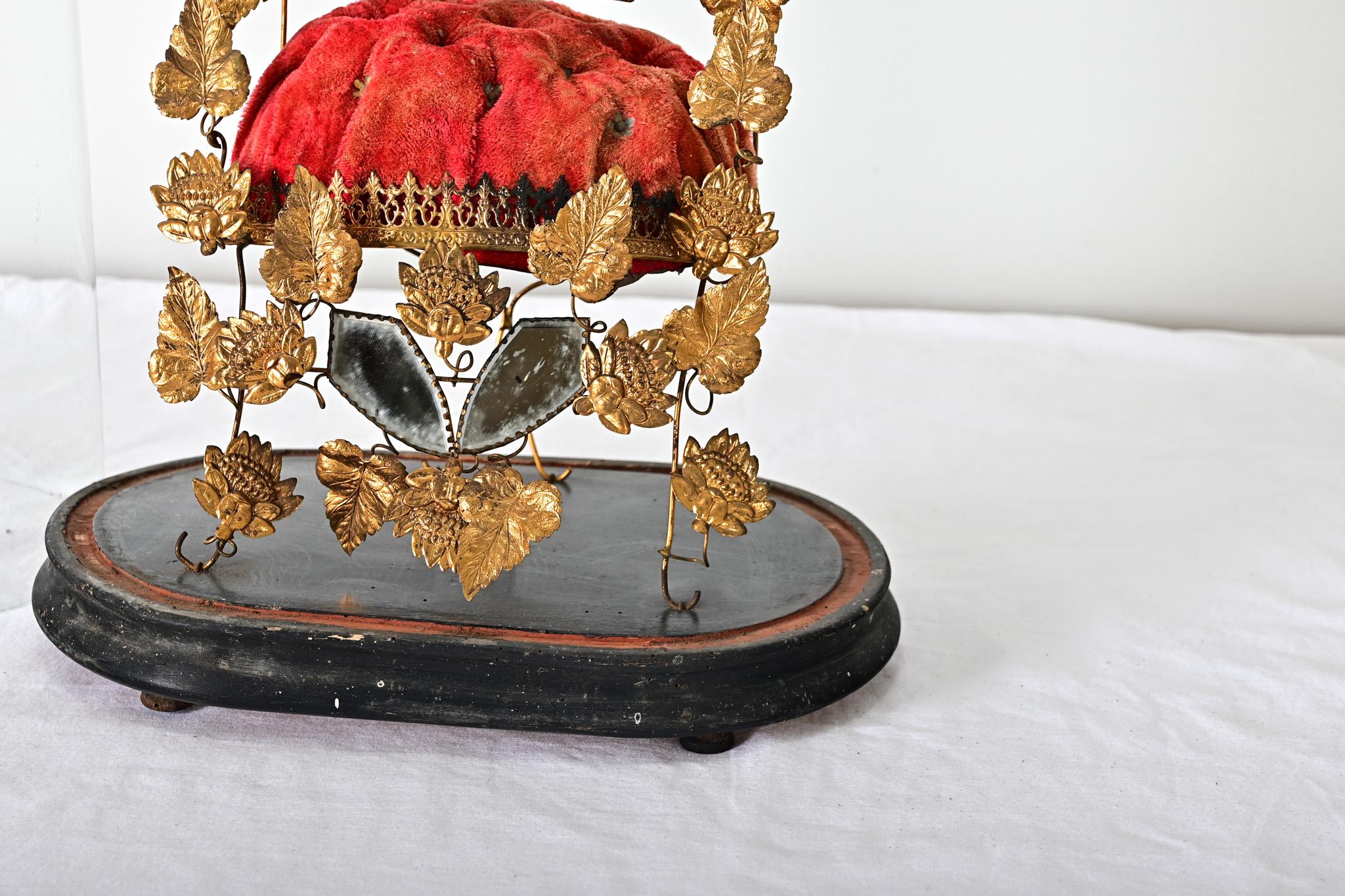 French 19th Century Marriage Dome on Stand For Sale 2