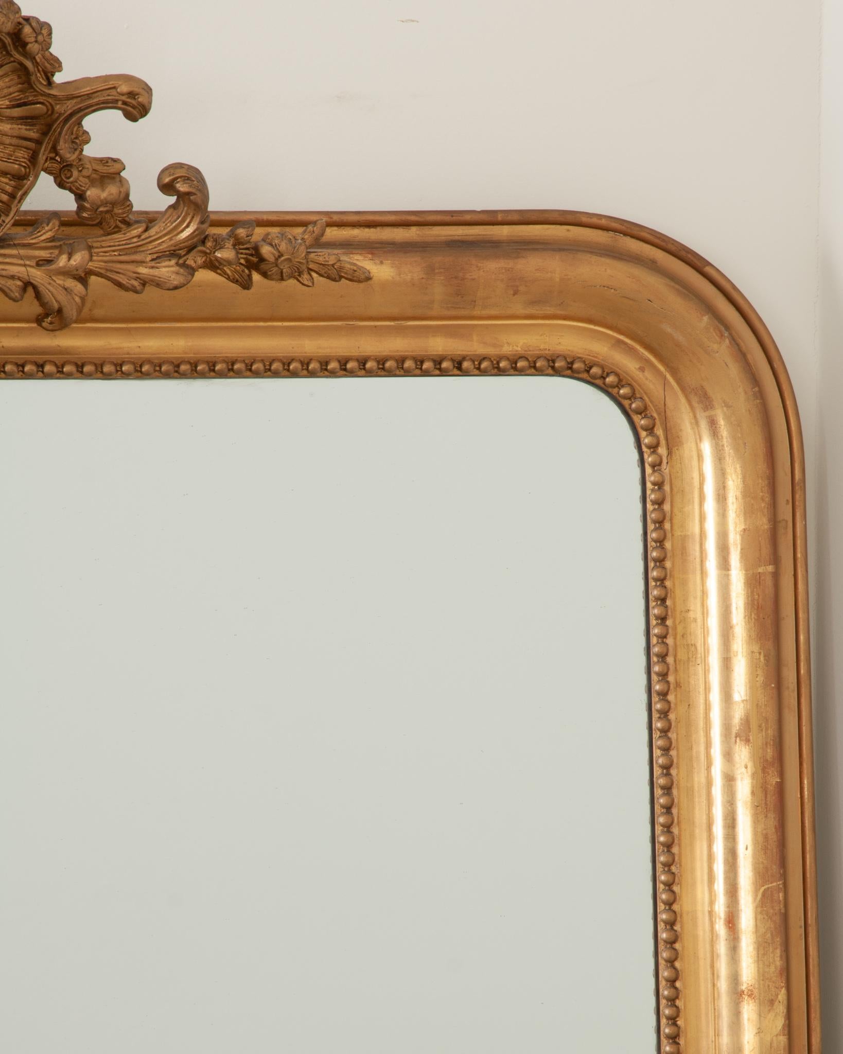 French 19th Century Massive Louis Philippe Mirror 1